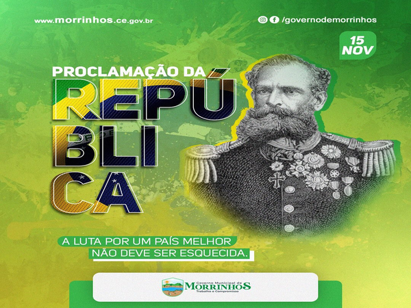 Secretaria da Educação de Sobral: Dia 15 de novembro - Proclamação da  República