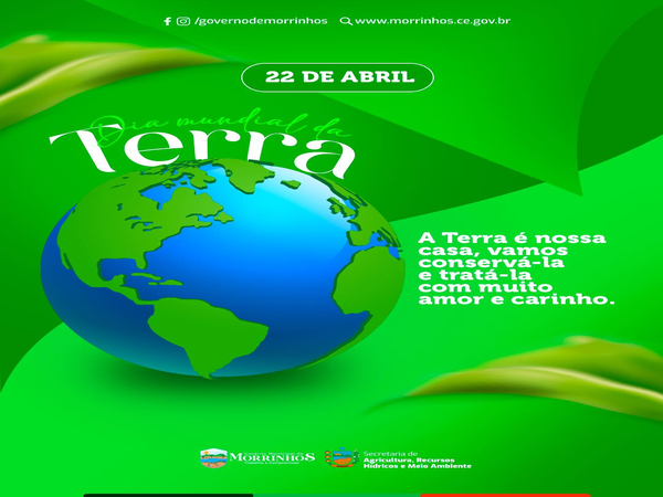 22 de abril - Dia Mundial da Terra