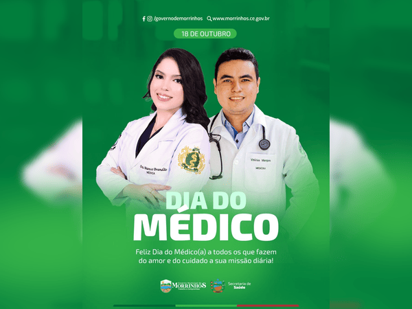 18 de outubro - Dia do Médico(a)