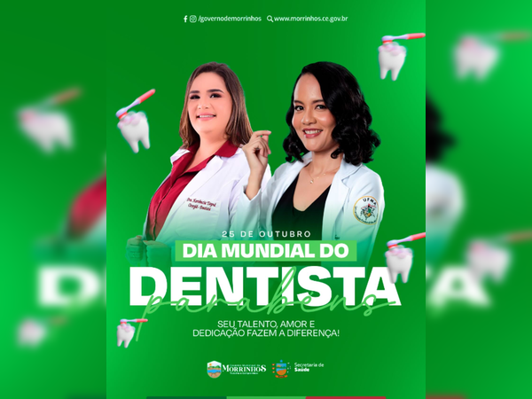 25 de outubro - Dia Mundial do Dentista